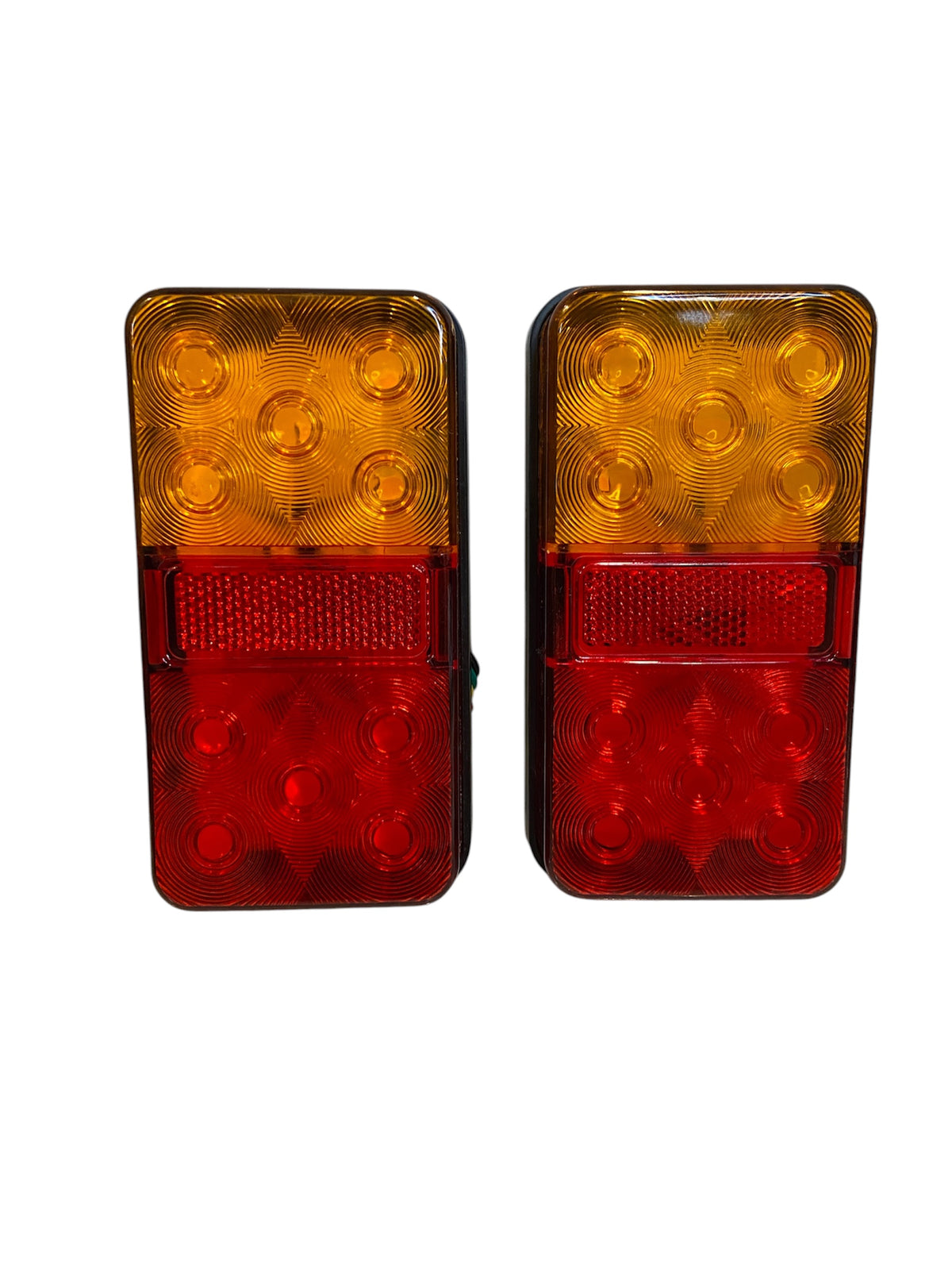 Kit Faroles Traseros Para Trailer Led 12/24V